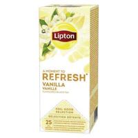 Thee lipton refresh vanille 25x1.5gr | 6 stuks - thumbnail