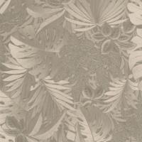 Noordwand behang botanica large leaves metallic - thumbnail