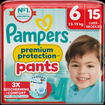 Pampers Premium Protection Pants Maat 6, 15 Luierbroekjes bij Jumbo