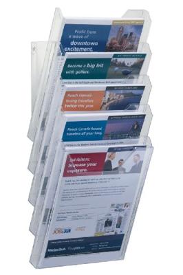 Durable COMBIBOXX A4 SET XL - 8586 858619 Folderhouder Transparant DIN A4 1 stuk(s) Aantal vakken: 5 (b x h x d) 242 x 580 x 155 mm