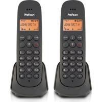 Profoon PDX620 DECT Telefoons 2 Stuks Zwart - thumbnail