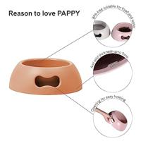 Voerbak voor honden United Pets Pappy 1,1 L Orange Polypropyleen 24.5 cm - thumbnail