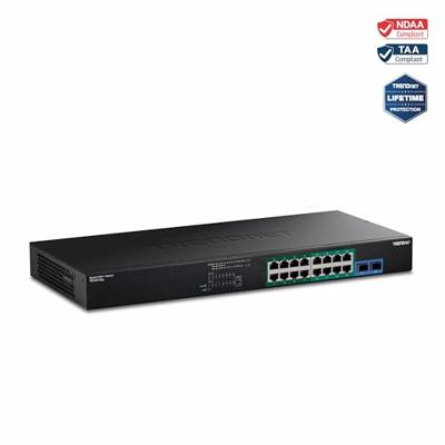 TrendNet TPE-BG182G Netwerk switch 1000 MBit/s PoE-functie TrendNet TPE-BG182G Netwerk switch 1000 MBit/s PoE-functie