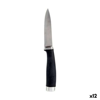 Schilmes Kinvara Zwart Zilverkleurig Roestvrij staal Plastic 2,5 x 20 x 1,5 cm 20 x 1,5 x 2,5 cm (12 Stuks)