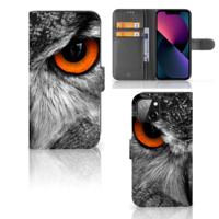 Apple iPhone 13 | Telefoonhoesje | Met pasjeshouder | Uil - thumbnail