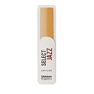 D'Addario Woodwinds ORRS05BSX3M Organic Select Jazz Baritonsaxofoonriet, 3 Medium, 5-pack, Unfiled D'Addario Woodwinds ORRS05BSX3M Organic Select Jazz Baritonsaxofoonriet, 3 Medium, 5-pack, Unfiled