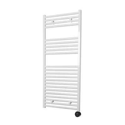 Elektrische Design Radiator Sanicare Plug En Play 111,8 x 45 cm Wit Zwart Incl Montage Set 596 Watt Sanicare Elektrische Design Radiator Sanicare Plug En Play 111,8 x 45 cm Wit Zwart Incl Montage Set 596 Watt Sanicare