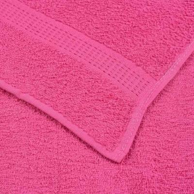 VidaXL Handdoeken 2 st 50x100 cm 360 g/m² 100% katoen roze