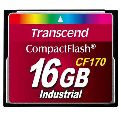 Transcend CF170 Industrial CF-kaart Industrial 16 GB