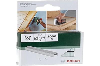Bosch Accessoires Nieten Type 53 114X074X14mm | 1000 stuks - 2609255823 Bosch Accessoires Nieten Type 53 114X074X14mm | 1000 stuks - 2609255823