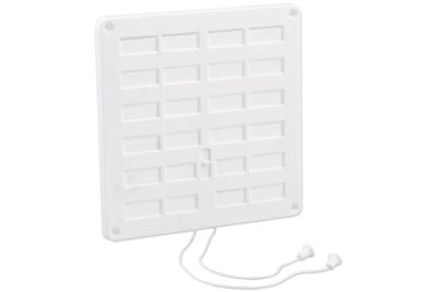 Nedco ventilatierooster afsluitbaar 20x20cm wit Nedco ventilatierooster afsluitbaar 20x20cm wit