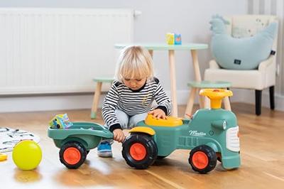 Falk maurice looptractor set groen/geel - thumbnail