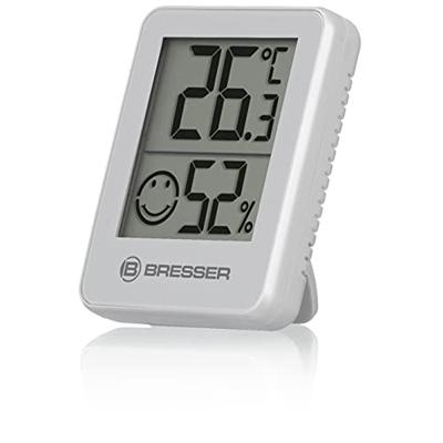BRESSER ClimaTemp Hygro Indicator Set van 6 Thermo-/Hygrometers (wit)