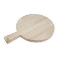 Playwood Houten snijplank rond met handvat, 34cm - thumbnail