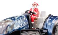 SIKU New Holland Kerst tractor 1:32 - thumbnail