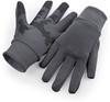 Beechfield CB310 Softshell Sports Tech Gloves - Graphite Grey - S/M - thumbnail
