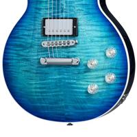 Gibson Les Paul Modern Figured Cobalt Burst elektrische gitaar met hardshell case - thumbnail