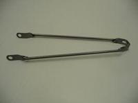 Spatbordstang 26sp grijs zilver - thumbnail