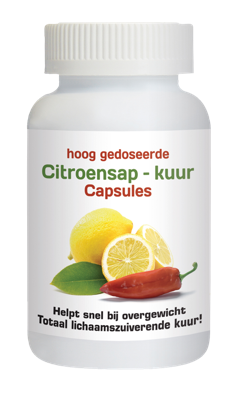 Natusor Citroensapkuur 60 Capsules