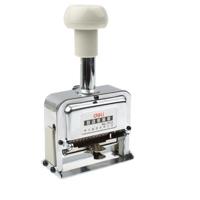 High Performance metalen materiaal automatische nummering machine (12 code) (zilver) - thumbnail