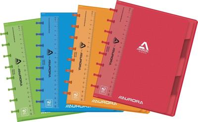 Schrift adoc a5 ruit 5x5mm 144pag 90gr 5 tabbladen