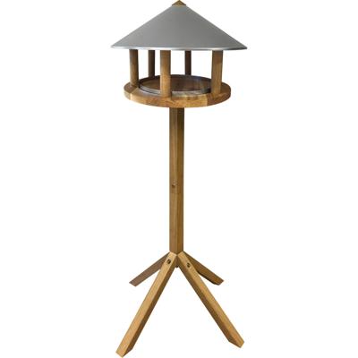 Esschert Design Voedertafel driehoekig met zinken dak FB431 Esschert Design Voedertafel driehoekig met zinken dak FB431