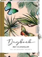Dagboek met Slot voor Volwassenen Butterfly - thumbnail