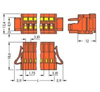 WAGO 734-202/037-000 Female behuizing (kabel) 734 Totaal aantal polen: 2 Rastermaat: 3.81 mm Inhoud: 100 stuk(s) - thumbnail
