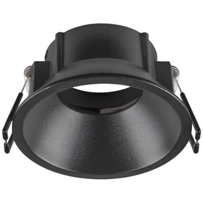 SLV InbouwringNew Tria 75 rond zwart - verdiept - zonder fitting - 1007488