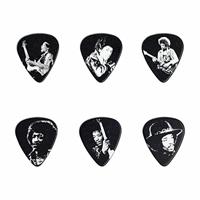 Dunlop JH-PT05H Jimi Hendrix Silver doosje plectrums heavy - thumbnail
