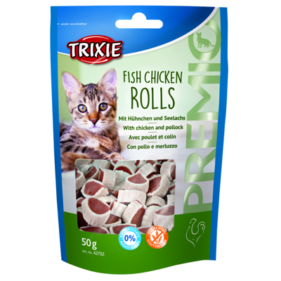 TRIXIE PREMIO FISH CHICKEN ROLLS - thumbnail