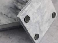 Marmeren Onderzetters 10x10 cm 4 Stuks - thumbnail