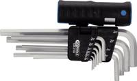 KS Tools 920.2150 Inbus Haakse schroevendraaierset 1/16 inch, 5/64 inch, 3/32 inch, 1/8 inch, 5/32 inch, 3/16 inch, 7/32 inch, 1/4 inch, 5/16 inch, 3/8 inch - thumbnail