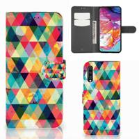 Samsung Galaxy A70 | Telefoon Hoesje | Geruit - thumbnail