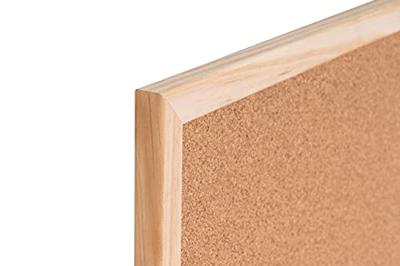 Bi-Office kurkbord met houten kader, ft 90 x 60 cm