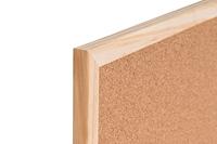 Bi-Office kurkbord met houten kader, ft 90 x 60 cm - thumbnail