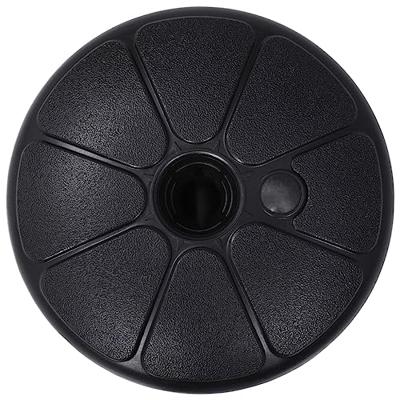 VidaXL Parasolvoet gevuld met zand/water 15 l zwart VidaXL Parasolvoet gevuld met zand/water 15 l zwart