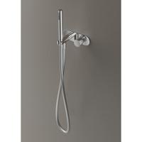 Stopkraan Hotbath Buddy Inbouw met Handdouche Geborsteld Nikkel - thumbnail