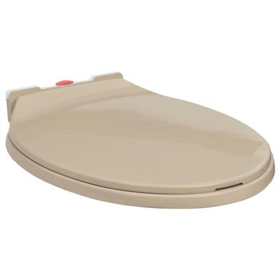 VidaXL Toiletbril soft-close en quick-release ovaal beige VidaXL Toiletbril soft-close en quick-release ovaal beige