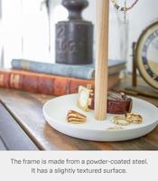 Yamazaki Tosca Sieradenboom - Wit - thumbnail