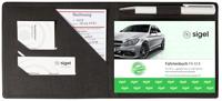 Sigel EF615 Beschermhoes voor formulierenboek DIN A6 liggend Antraciet 1 stuk(s) - thumbnail
