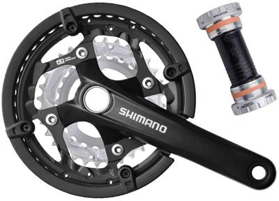 Shimano fc-t551 3x10-speed crank 44/32/24