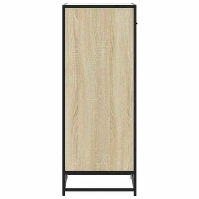 Schoenenrek 48x38x97,5 cm bewerkt hout sonoma eikenkleurig