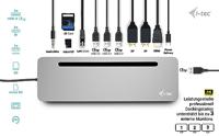 USB-HUB i-Tec C31FLAT2PDPRO100W 100 W Zilverkleurig - thumbnail