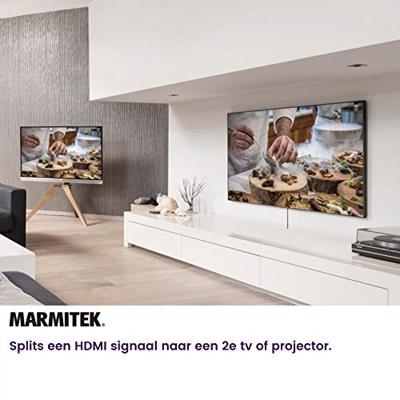 Marmitek Split 312 HDMI Splitter met 4K UHD Ondersteuning - thumbnail