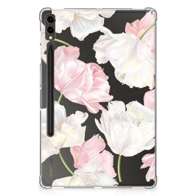 Samsung Galaxy Tab S9 Plus | Siliconen hoesje | Lovely Flowers Samsung Galaxy Tab S9 Plus | Siliconen hoesje | Lovely Flowers