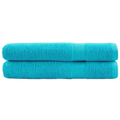 Handdoeken SOLUND 2 st 600 g/m 100x200 cm turquoise