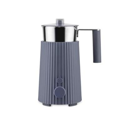 Alessi Plissé Melkopschuimer grijs
