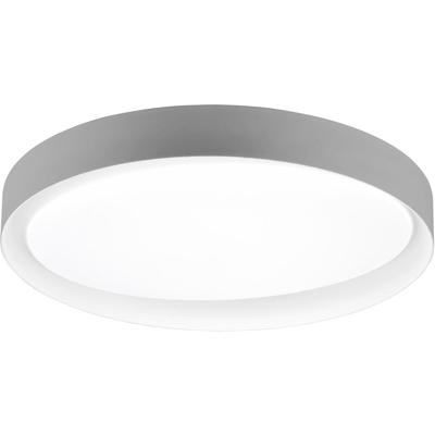 LED Plafondlamp 24W - Dimbaar & Kleur Aanpasbaar - Mat Grijs