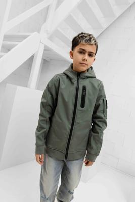 Black Bananas Soft Shell Kids Groen - Maat 128 - Kleur: Groen | Soccerfanshop